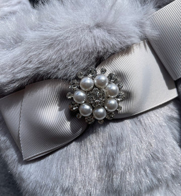 Silver Belle Slippers